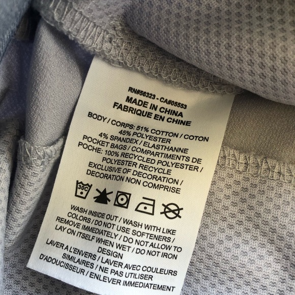 Nike Dri-Fit Light Blue Golf Baseball Pants Men’s Size 34/30 Elastic Waist - Picture 5 of 16